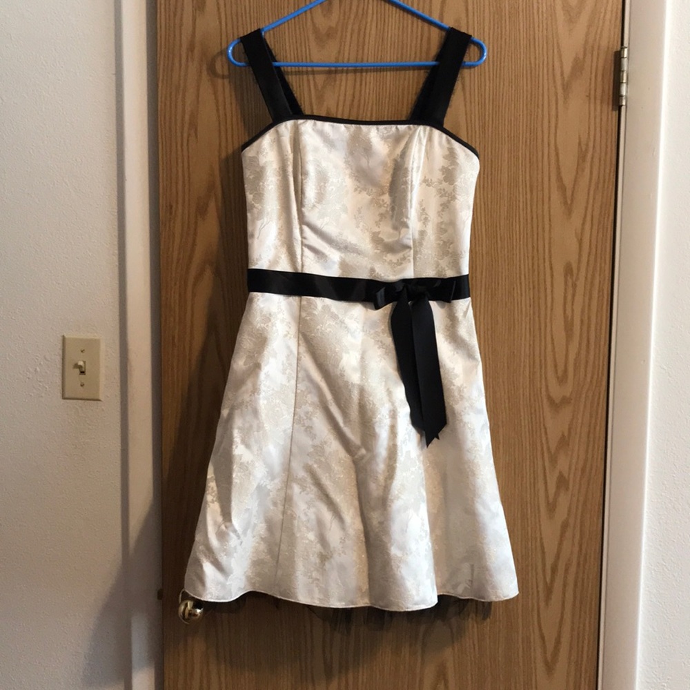 White formal dress